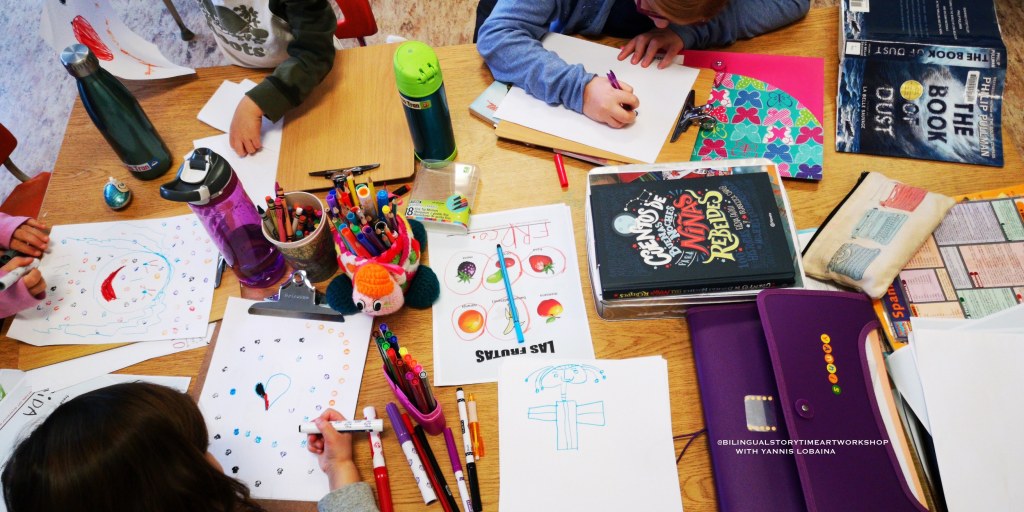 CREATIVE WRITING AND VISUAL ART STORYTELLING. SCHOOL VISIT AND MORE.