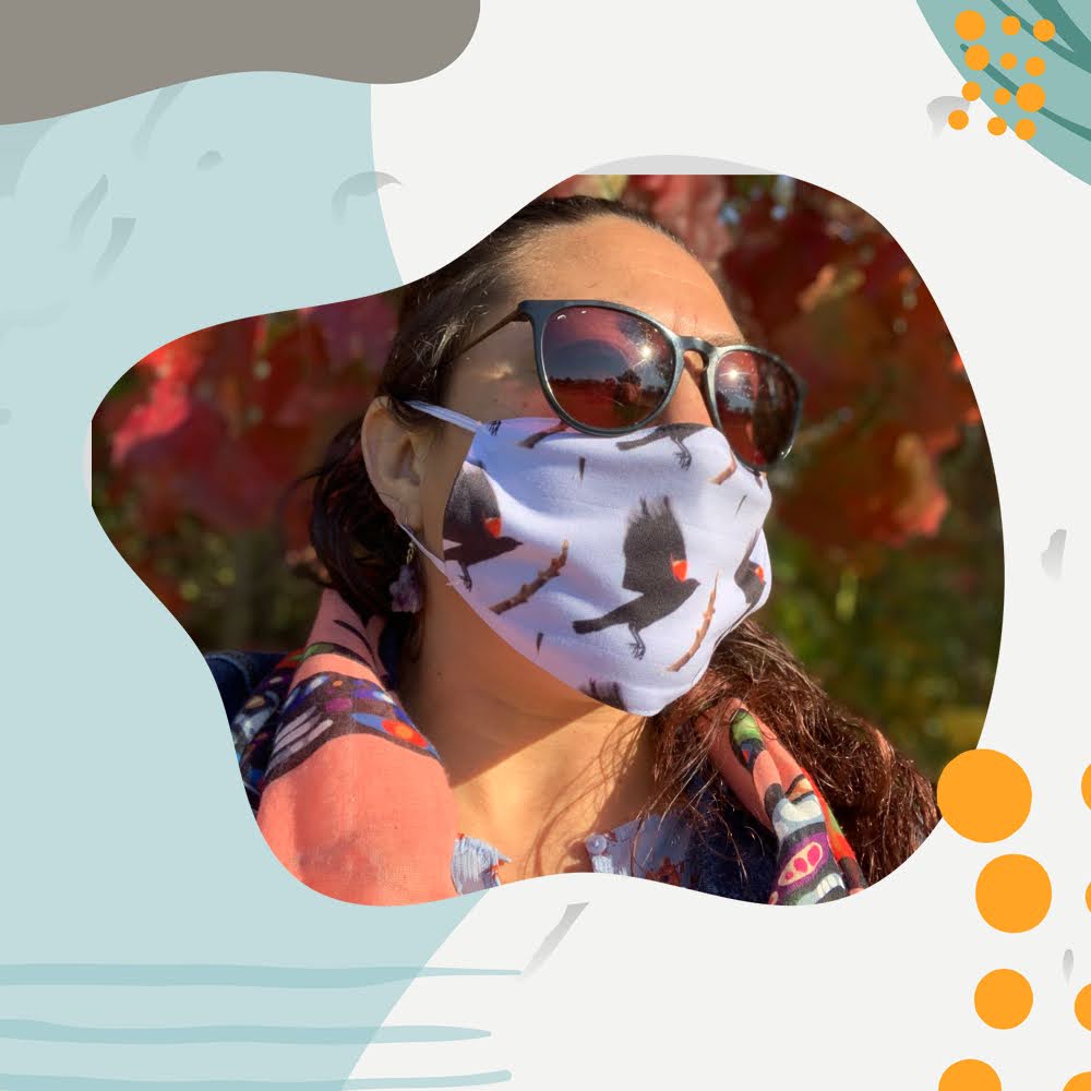 Mis máscaras diseñadas con mis&nbsp;fotografías,