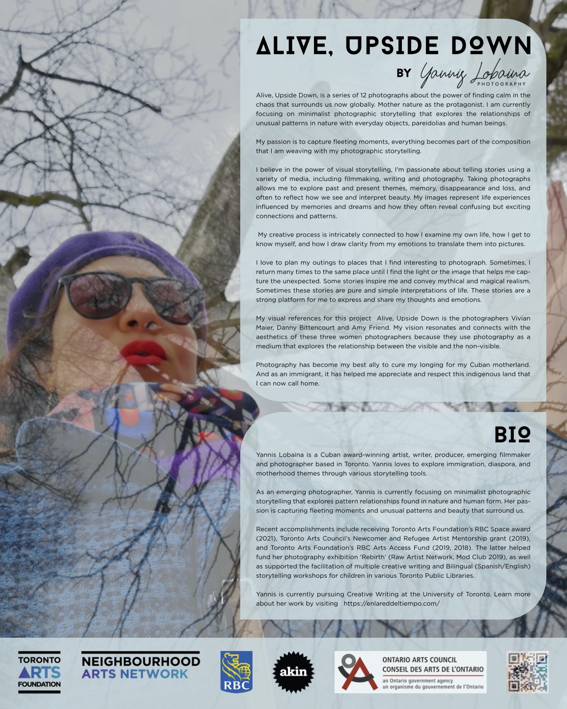 Sobre mi exposición ALIVE, UPSIDE DOWN IN REMOTE GALLERY.