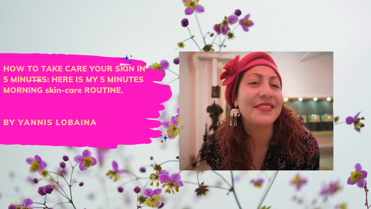 Morning Skincare Routine Youtube Thumbnail – YANNIS LOBAINA