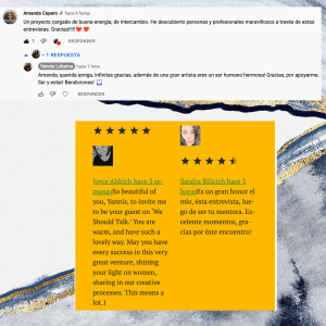 Do you love the podcast? Join us for a regular episode of valuable tips to enrich your creative journey and elevate your art career. Thanks, Gracias, Merci!