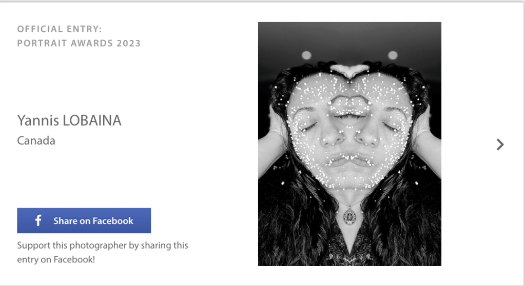 Lens culture Portrait Awards 2023